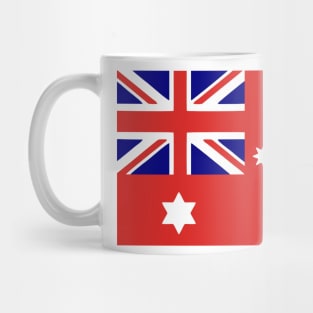 1901 Australian federation peoples land flag 3:2 ratio Mug